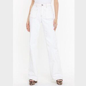 NYDJ Tummy Tuck Off White Jeans Size 14